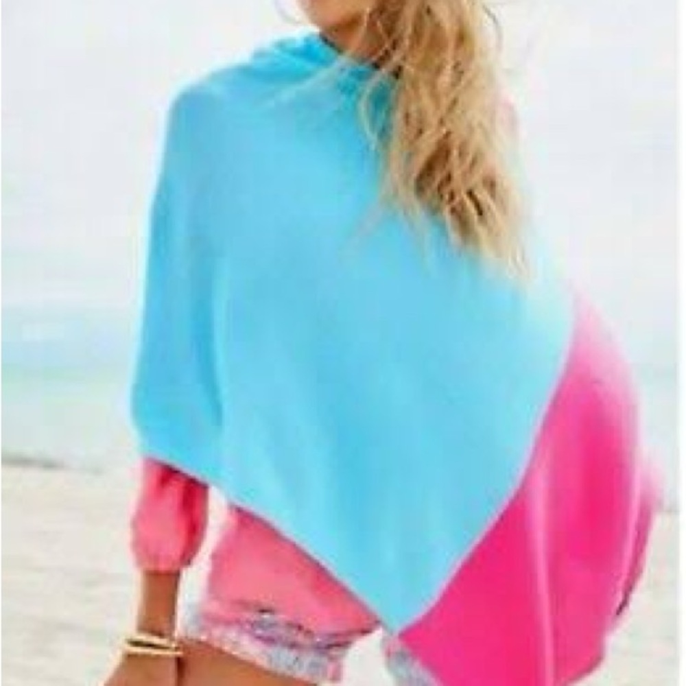 Lilly Pulitzer Kinnon Sweater Wrap Kimono NWT
